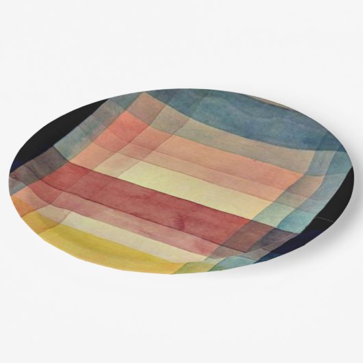 Klee - Architektur des Schlichten Pappteller (Schrägansicht)