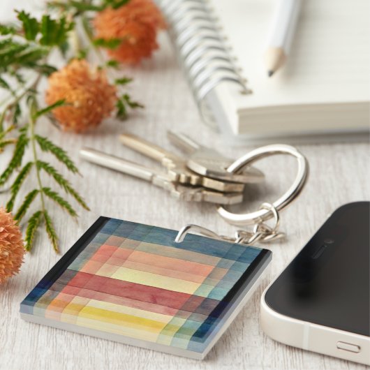 Klee - Architektur des Schlichten Schlüsselanhänger (Vorderseite rechts)