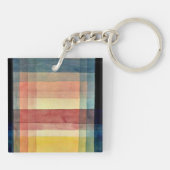 Klee - Architektur des Schlichten Schlüsselanhänger (Rückseite)