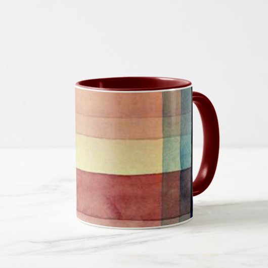 Klee - Architektur des Schlichten Tasse (VorderseiteRechts)