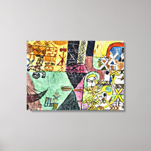 Klee - Asiatische Unterhaltungskünstler Leinwanddruck