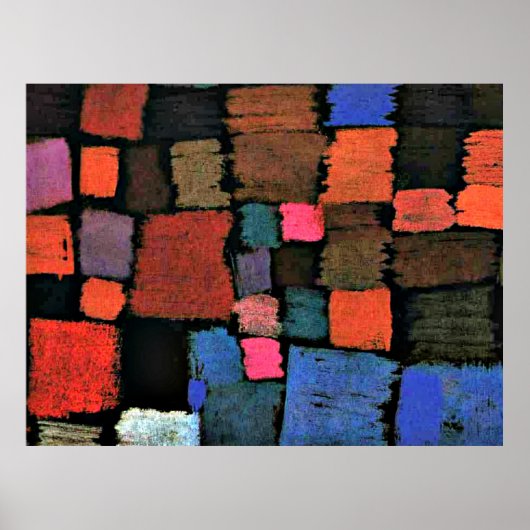 Klee - Auf Blüte kommen Poster (Vorne)