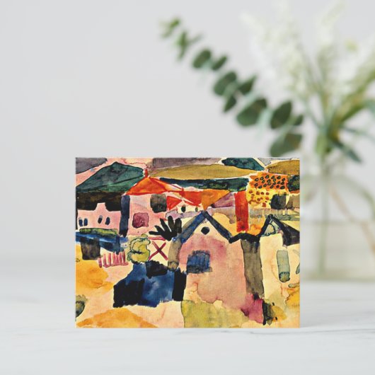 Klee - Aussicht auf Saint Germain Postkarte (Stehend Vorderseite)