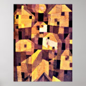 Klee - Autumnal Place, 1921 Poster (Vorne)