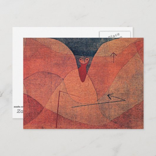 Klee - Aviäre Evolution Postkarte (Vorne/Hinten)