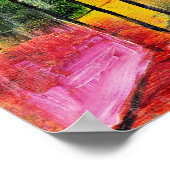 Klee - Baum und Architektur Poster (Ecke)