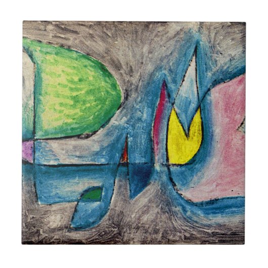 Klee - Baumgruppe Fliese (Vorderseite)