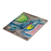 Klee - Baumgruppe Fliese (Seite)