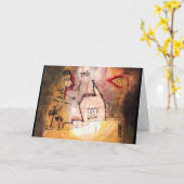 Klee - Bebende kapelle anagoria Karte (Gelbe Blume)