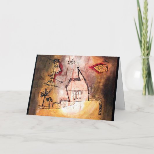 Klee - Bebende kapelle anagoria Karte (Vorderseite)