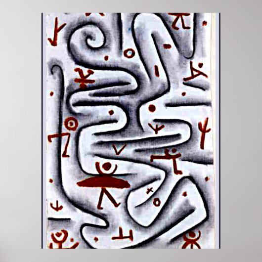 Klee - Bereich hoher Spirituosen Poster (Vorne)