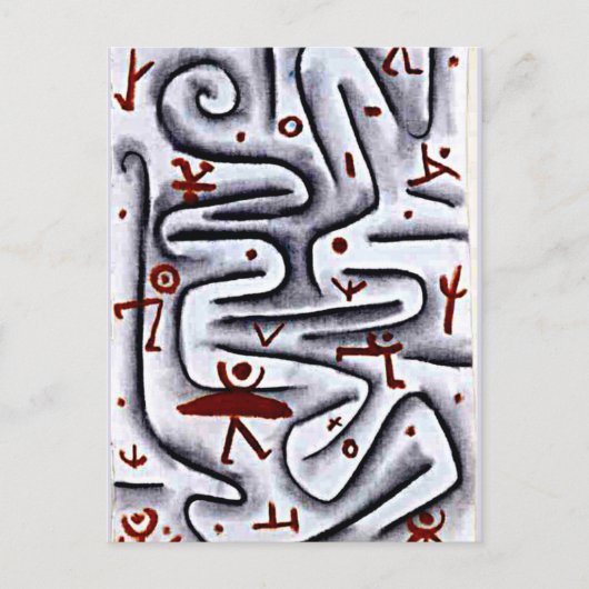 Klee - Bereich hoher Spirituosen, Postkarte (Vorderseite)