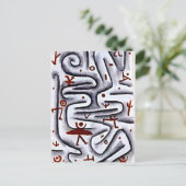 Klee - Bereich hoher Spirituosen Postkarte (Stehend Vorderseite)