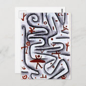 Klee - Bereich hoher Spirituosen Postkarte (Vorne/Hinten)