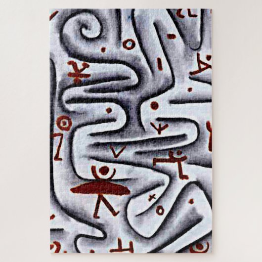 Klee - Bereich hoher Spirituosen Puzzle (Vertikal)