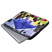 Klee - Berg Niesen Laptopschutzhülle (Vorne Knopf)