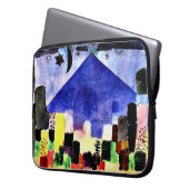 Klee - Berg Niesen Laptopschutzhülle (Vorderseite Links)