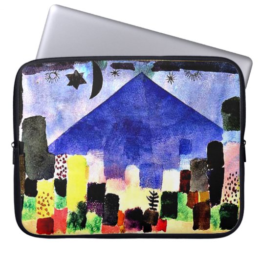 Klee - Berg Niesen Laptopschutzhülle (Vorderseite)