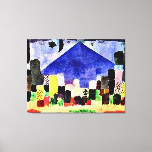 Klee - Berg Niesen Leinwanddruck (Vorderseite)