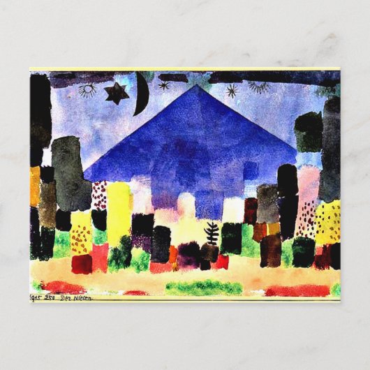 Klee - Berg Niesen Postkarte (Vorderseite)