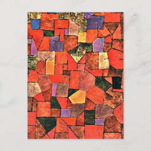 Klee - Bergdorf, Autumnal Postkarte