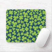 Klee-Blatt-Illustration Mousepad (Mit Mouse)