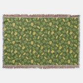 Klee-Blatt-u. Goldmünze-Muster Decke (Vorderseite)