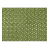 Klee-Blatt-u. Goldmünze-Muster Tischdecke (Vorderseite (Horizontal))