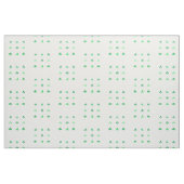 Klee-Blätter kämmte Baumwollgewebe Stoff (Fat Quarter (45,7 x 55,9 cm))