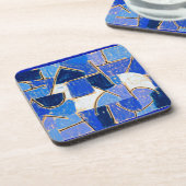 Klee - Blaue Nacht Getränkeuntersetzer (Linke Seite)