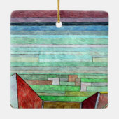 Klee - Blick in das fruchtbare Land Keramikornament (Rückseite)