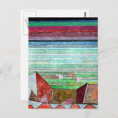 Klee - Blick in das fruchtbare Land Postkarte (Vorne/Hinten)