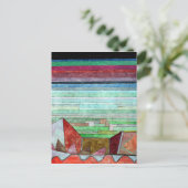 Klee - Blick in das fruchtbare Land Postkarte (Stehend Vorderseite)