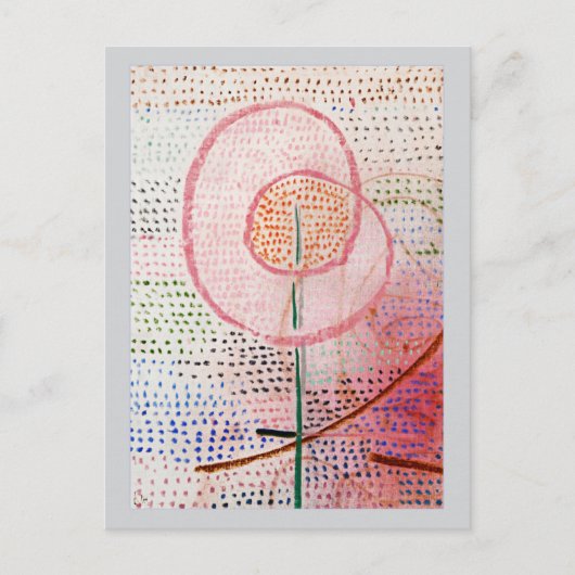 Klee - Blühen Postkarte (Vorderseite)