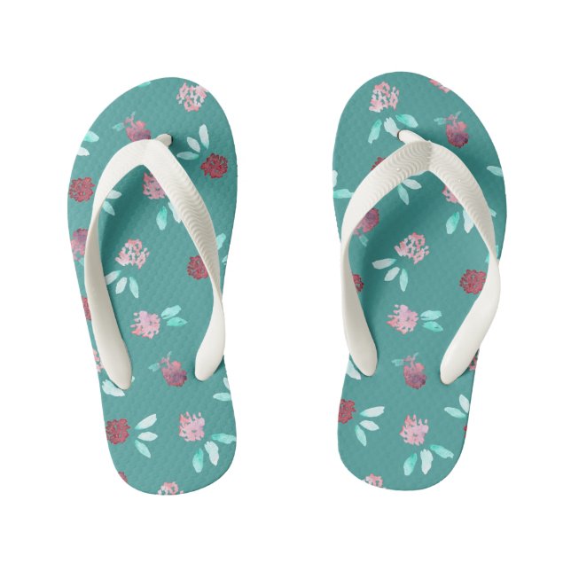 Klee Blume Kids' Flip Flops Kinderbadesandalen (Fußbett)