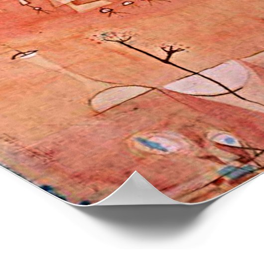 Klee - Botanisches Labor Poster (Ecke)