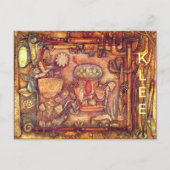 Klee - Botanisches Theater Postkarte (Vorderseite)