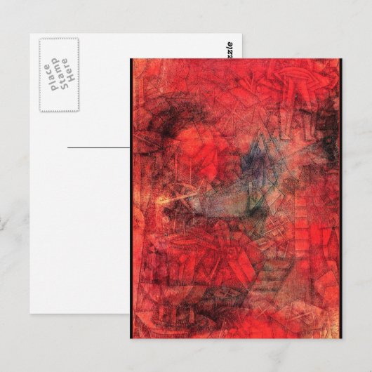 Klee - Bühne Probe Postkarte (Vorne/Hinten)