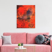 Klee - Buhnen Leinwanddruck (Insitu (Wohnzimmer))