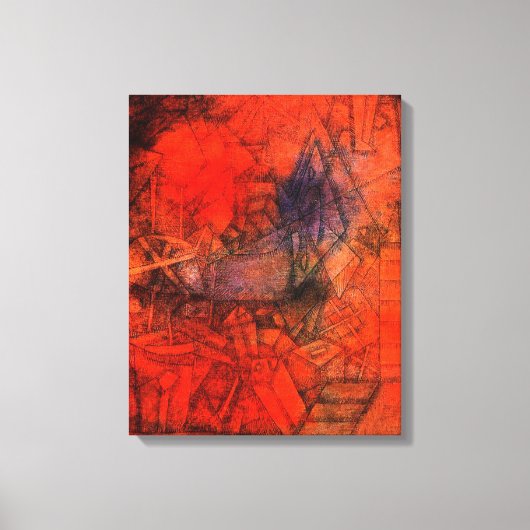 Klee - Buhnen Leinwanddruck (Vorderseite)