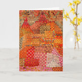 Klee - Burg Kr Karte (Gelbe Blume)