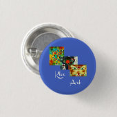 Klee Collage Art Button (Vorne & Hinten)