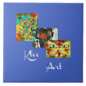 Klee - Collage Fliese (Vorderseite)