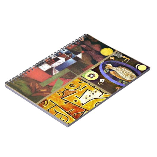 Klee Collage Notizblock (Linke Seite)