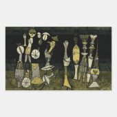 Klee - Comedy Rechteckiger Aufkleber (Vorderseite)