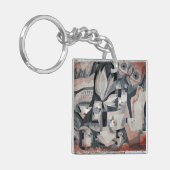 Klee - Cooler trockener Garten Schlüsselanhänger (Vorderseite links)