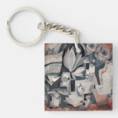 Klee - Cooler trockener Garten Schlüsselanhänger (Vorderseite)