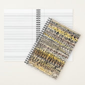 Klee Cooling Garden Abstract Notizbuch (Innen)