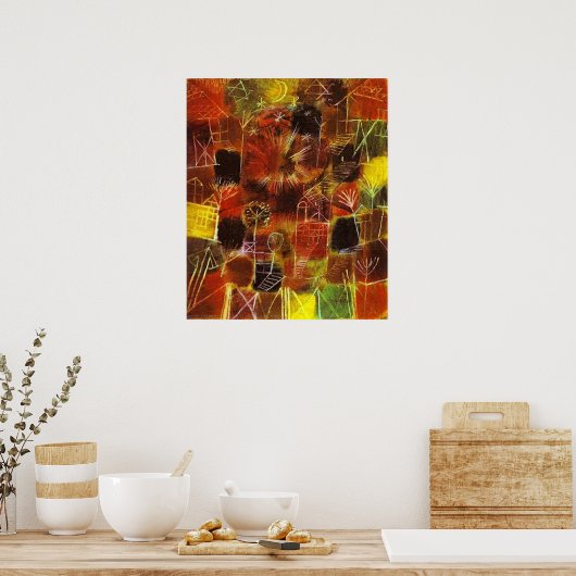 Klee - Cosmic Composition Poster (Küche)