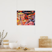 Klee - Das Hotel, berühmtes Gemälde, Poster (Küche)